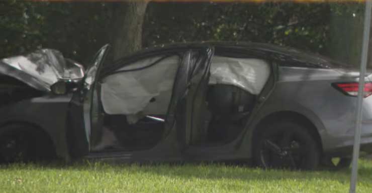 Bebê morre após acidente de veículo único em Miramar