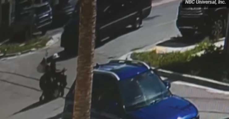 Câmeras de vigilância mostram motorista atingindo homem em cadeira de rodas e fugindo em Dania Beach