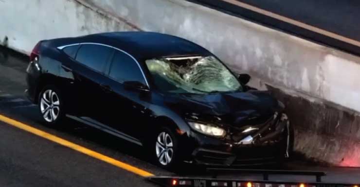 Homem é atingido e morto ao tentar atravessar a I-95 próximo à West Pembroke Road, segundo a FHP