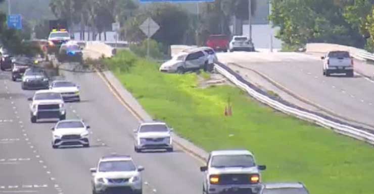 Motoristas enfrentam congestionamento de 6,4 km na I-275 após acidente na manhã de quarta-feira