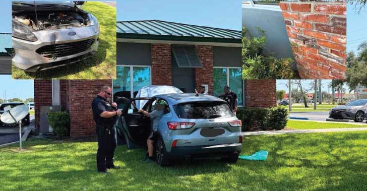 Passageira morre após motorista acelerar acidentalmente contra banco em Clewiston