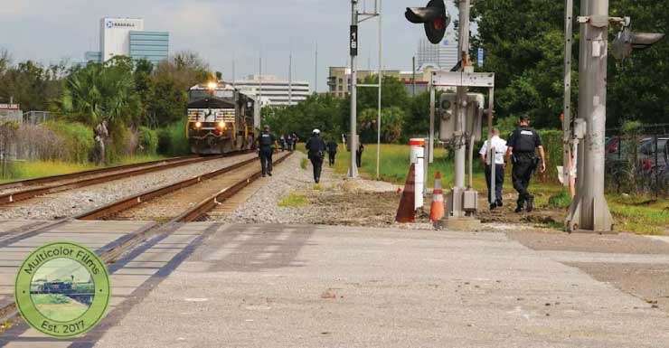 Pessoa sofre ferimentos graves após ser atingida por trem em San Marco