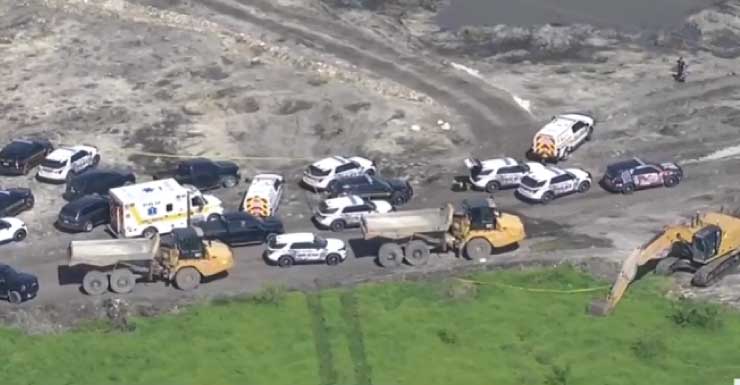Trabalhador da construção civil morre após ser retirado de lago de retenção após acidente com escavadeira em Davie
