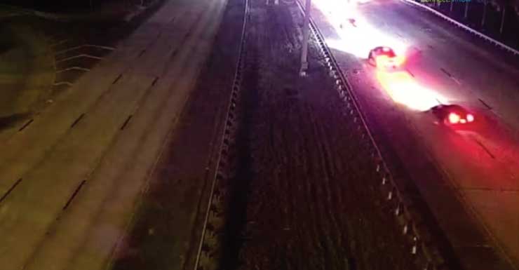 Acidente com feridos bloqueia faixas na I-295 na Phillips Highway
