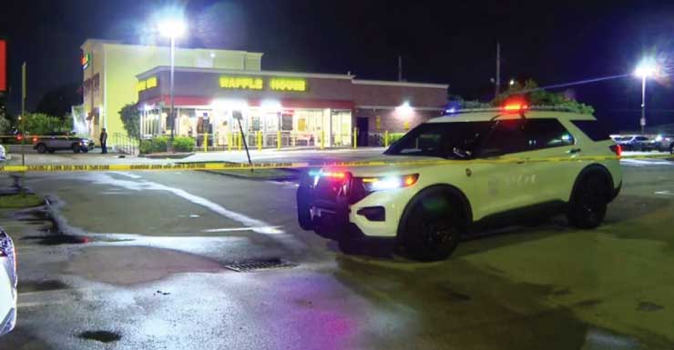 Homem hospitalizado após tiroteio perto de Waffle House em Miami Gardens