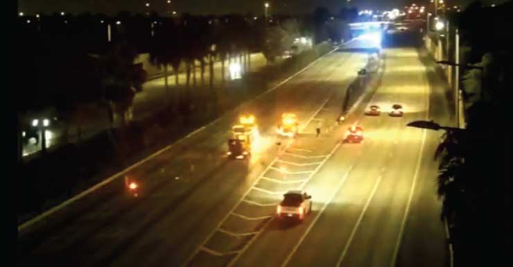Motociclista morre após acidente envolvendo caminhão de cimento na Don Shula Expressway