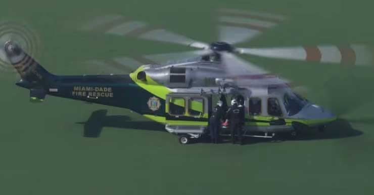 Mulher levada de avião após ser mordida por cão da família em Naranja