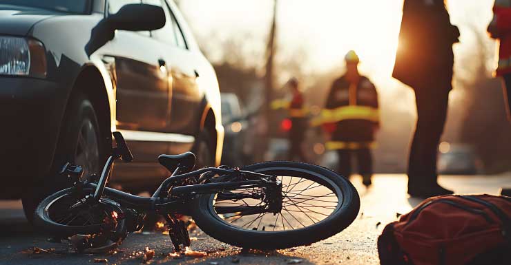 Polícia de Panama City investiga acidente envolvendo ciclista