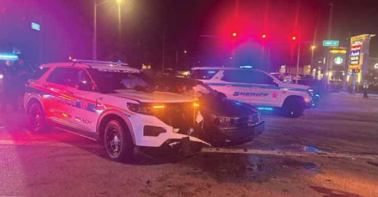 Policial de Bradenton Beach fica ferido em acidente causado por motorista suspeito de DUI