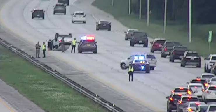 Alerta de trânsito: Faixas são reabertas na I-95, na Butler Blvd., após acidente com feridos