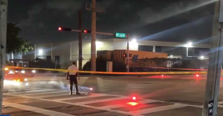 1 pessoa hospitalizada após acidente no bairro Brownsville, no noroeste de Miami-Dade