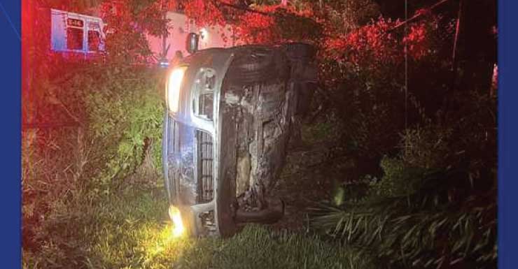 Motorista é preso por dirigir sob influência de álcool e fugir da polícia após manobra PIT e acidente em Fort Myers, diz FHP