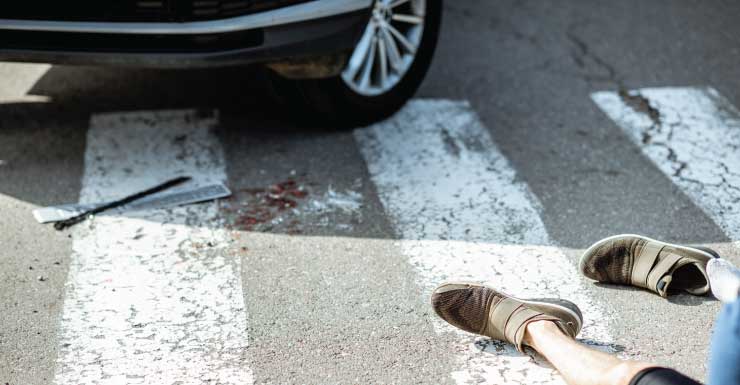 Mulher é autuada após ferir gravemente pedestre em acidente em faixa de pedestres em Tampa TPD